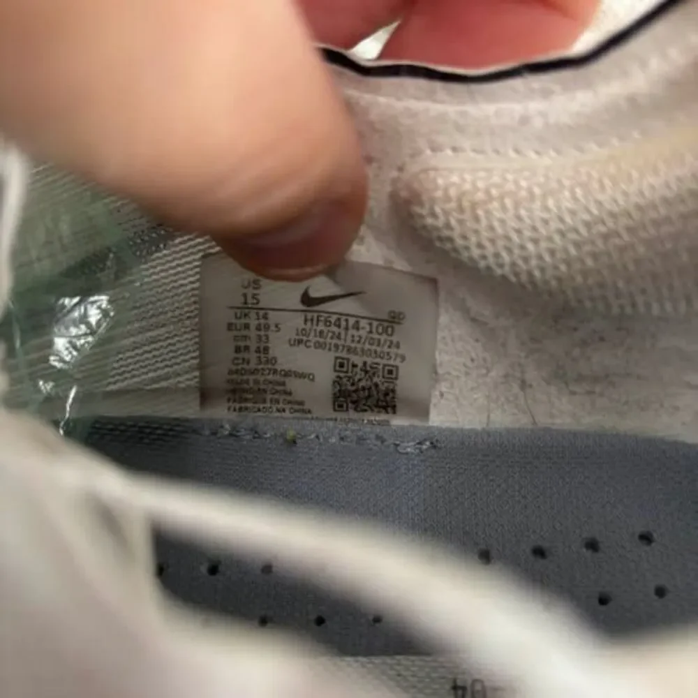 Nike Vaporfly 3 Running Shoes Size 15 White Grey Mesh